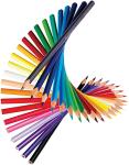 Maped Helix USA - Color'Peps Triangular Colored Pencils, 24 Pack - Art Project Creation - Vibrant Colors - Quality Art Supplies for Professionals and Hobbyists