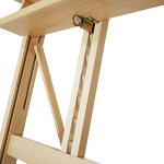 Mont Marte Painting Easel Large Easel for Painting, Studio Easel w/castors Beech Wood