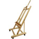 Mont Marte Painting Easel Large Easel for Painting, Studio Easel w/castors Beech Wood