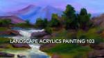 Landscape Acrylics Painting 103