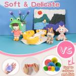 EDIFON Air Dry Clay Kit, 36 Colors Modeling Clay with Tools, Ultra Light, Safe and Non-Toxic, Ideal Gift for Kids (36 Colors+ Tools)