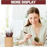 LINPHCEY 6-Piece Clay Sculpting Tools Set Perfect for Polymer Air Dry Modeling Clay Beginners & Professionals Ideal for DIY Pottery & Ceramics Tools for Clay Sculpey Sculpting & Crafting