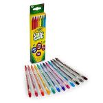Crayola Silly Scents Twistables Colored Pencils, 12 count, Scented Art Tools, Assorted Colors, School Supplies