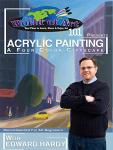 Acrylic Painting: A Four Color Cityscape