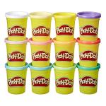 Play-Doh Pastel Colors Bulk 12-Pack of 4-Ounce Cans, Party Favors, Kids Arts & Crafts, Back to School Gifts & Prizes, Preschool Toys, Ages 2+ (Amazon Exclusive)