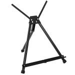 U.S. Art Supply Tabletop Easel for Painting - 15" to 21" Adjustable Metal Painting Easel - Portable Art Easels for Display Table Stand - Holds Canvas, Whiteboards, Posters, Signs, Drawings