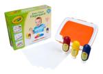 Crayola Mess Free Finger Painting Station, Washable Finger Paint for Toddlers, Arts & Crafts Set, Sensory Activity, Art Travel Toy, Gift for Toddlers, 1+