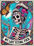 Meothan Skull Diamond Art Kits for Adults-Skull Last Flying Diamond Painting Kits for Adults Beginners, 5D DIY Full Drill Round Rhinestone Gem Art Crafts Paintings for Home Wall Decor 12"x16"
