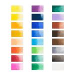 Castle Art Supplies 24 Piece Gouache Tube Set | New Improved Formula | 24 X 12ML Brilliant, Opaque, Water-Based Colors | Versatile, Easy to Use for Adult Artists, Beginners, Professionals (New Improved Formula)
