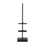 18" Black Steel Adjustable Tabletop Easel by Studio Décor - Decorative Stand for Pictures, Frames, Books, Cards, Plates - 1 Pack