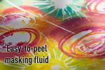 Pebeo Easy Peel Liquid Latex Masking Fluid - Drawing Gum - Dries Quickly - For Ink - Watercolor - Gouache Painting & Illustration - Fine Arts & Crafts Supplies - 45ml Bottle