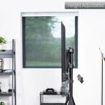 VIVO Artistic Easel 49 to 70 inch LED LCD Screen, Studio TV Display Stand, Adjustable TV Mount with 4 Legs, Black, STAND-TV70AB