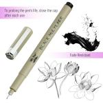 Mr. Pen Multiliner, Schwarz, 8 Stück