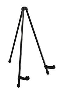 SD Studio Designs E-Z Tabletop Easel – Portable Folding Metal Art Easel for Painting, Drawing, Canvas & Display – Lightweight Steel, Black