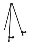 SD Studio Designs E-Z Tabletop Easel – Portable Folding Metal Art Easel for Painting, Drawing, Canvas & Display – Lightweight Steel, Black
