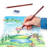 STAEDTLER Colored Pencils Set (24-Pack) for School Supplies - Break-Resistant Lead, Sustainably Made, Vibrant Colors for Artists & Students