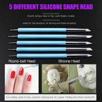 Swpeet 24Pcs Modeling Clay Sculpting Tools Kits, Painting Brush, Dual-Ended Design Pottery Tools, Ball Stylus Tool, Plastic Ball Rod Stylus Modeling Tools, Clay Roller, Clay Scarper for Modeling Clay