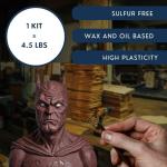 Monster Clay Premium Grade Modeling Clay (4.5lb)