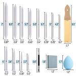 Mr. Pen- Blending Stump, 33 pcs, Blending Stumps for Drawing, Shading Pencils for Sketching, Blending Pencil, Tortillions, Sandpaper Sharpeners, Pencil Extension Tool, Kneaded Eraser, Rub Sponge