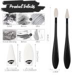 QIYUDA 76 PCS Blending Stumps Set for Drawing, Oil Pastel Blending Tools with Sketch Trimmer and Replacement Sponge Wipes