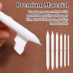 31PCS Blending Stumps and Tortillions Paper Art Blenders Sketch Drawing Tools with Sandpaper Sharpener, Wipe Scraper, Mixing Sponge Pen and Sponge Replacement Head for Artists, Drawing, Shading
