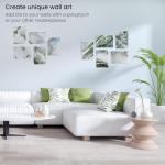 ARTEZA Canvas Boards for Painting, 12 x 16 Inches, Pack of 14, Blank White Canvas Panels for Acrylic, Oil and Gouache Painting
