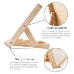 koseibal Art Easel for Painting, Tabletop Wooden Easel Stand，Adjustable Angle Portable Easel for Canvas, Ipad, Book, Artwords Display （2 Pack）