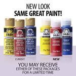 FolkArt Acrylic Paint Set (2-Ounce), PROMOFAI Colors I (18 Colors)