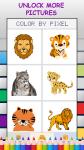 Big Cats Pixel Art Color by Number Game - FREE No Ads Pixel Art Puzzle - Coloring Book Pages - Happy, Creative & Relaxing - Paint & Crayon Palette - Create Color Art - Share Creations with Friends!