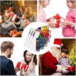 Watercolor Paint set – 42 Assorted Colors with 3 Brushes – Perfect Foldable Watercolor Field Sketch Set for Outdoor Painting –Travel Pocket Watercolor Kit