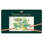 Faber-Castel FC112136 Pitt Pastel Pencils in A Metal Tin (36 Pack), Assorted
