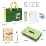 HIMI GoPack Gouache Paint Set – 72 Vibrant Colors with Palette, 3 Brushes, Foldable Bucket, Gouache Pad, Painting Knife & Felt Bag.Gift for Adults, Beginners & Professional Artists（GoPack Set）