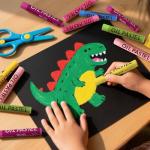 PABLUE Oil Pastels 48 Colors, Soft Oil Pastel Crayons for Drawing Blending,Layering, Shading,Art Supplies for Artists, Beginners, Students, Teachers