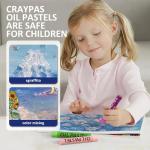 PABLUE Oil Pastels 48 Colors, Soft Oil Pastel Crayons for Drawing Blending,Layering, Shading,Art Supplies for Artists, Beginners, Students, Teachers