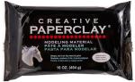 Creative Paperclay 811 for Modeling Compound, 16-Ounce, White
