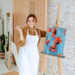 Simetufy 10 Pcs Stretched Canvas for Painting Multi Size 2 of Each 4x4, 5x7, 8x10,9x12, 11x14, 380g/m2 Heavy-Weight Art Canvas 5/8" Profile for Oil Paint, Acrylic Pouring