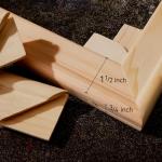 PHOENIX 11x14 Inch 4 Pack Artist Canvas - Stretched Canvases for Painting - 3/4 Inch Profile, 100% Cotton 11 Oz. Gesso Primed White Blank Professional Canvas Oil & Acrylic Paints