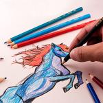 Pentel Arts Color Pencils - Assorted Colors, 36-Pack (CB8-36)