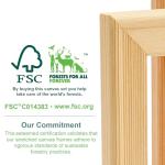 PHOENIX Painting Canvas Panels 8x8 Inch, 24 Bulk Pack - 8 Oz Triple Primed 100% Cotton Acid Free Square Canvas Boards for Painting, White Blank Flat Canvas Boards for Acrylic, Oil Paints