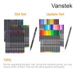 Vanstek 46 Pack Journal Planner Colored Pens, Fineliner Pens for Journaling, Writing Coloring Drawing, Note Taking, Calendar, Planner, Art Office School Gift Supplies