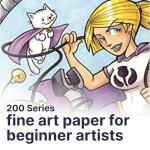 Strathmore 200 Series Sketch Pad, 9x12 inch, 100 Sheets, Tape Bound - Artist Sketchbook for Drawing, Illustration, Art Class Students