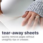 Strathmore 200 Series Sketch Pad, 9x12 inch, 100 Sheets, Tape Bound - Artist Sketchbook for Drawing, Illustration, Art Class Students