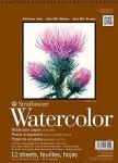 Strathmore 440-2 STR-440-2 12 Sheet No.140 Watercolor Cp Wire Bound Pad, 11 by 15", 11"x15"