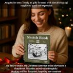 Sketch Book 5.5 X 8.5, Spiral Sketchbook Pack of 2, SuFly 200 Sheets (68 lb/100gsm) Acid Free Sketch Pads for Drawing for Adults Spiral Bound with Hard Cover for Kids & Adults, 100 Sheets Each