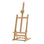 MEEDEN Large Wooden Tabletop H-Frame Easel, 38'' High, Solid Beech Wood Table Easel for Painting Canvas 25'' Max, Studio Desktop Art Easel Stand for Painting & Displaying,for Artists & Beginners