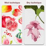 Watercolor Paint Set 100 Colors botkc Travel Water Colors kit with 7 Brushes 8 Watercolor papers Palette set Including Metallic and Accessories Art Supplies Gifts for Kids Artists Teens Adults and Hobbyists (50 unique colors)