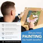 Castle Art Supplies 48 X 22ML Acrylic Paint Set | New Improved Formula | All-Inclusive Set for Beginners, Adult Artists | Quality Intense Colors | Smooth to Use on Range of Surfaces (New Improved Formula)