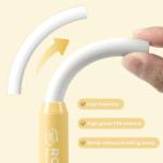 Nicpro 6 Pack Rotary Retractable Erasers Pen Style, Aesthetic Pastel Twist Erasers in Rainbow Colors, Clean Erasing TPE Eraser for School Supplies, Office, Drawing & Journaling