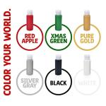 Gift Boutique Christmas Acrylic Paint Set of 6 Bottles 2 oz Color Paints Red Green Gold Silver Black White Non Toxic Multi Use Diy Art Craft Supplies