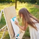 FIXWAL Canvas Boards for Painting 14 Pack, 8x10 Inch Canvases for Painting Art Paint Canvas Panels Gesso Primed White Blank Flat Canvas Boards Acrylics Oil Watercolor Tempera Paints